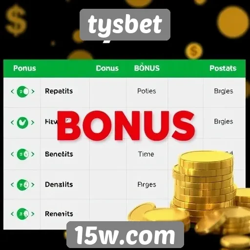 Comparativo de bônus oferecidos pela tysbet